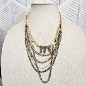 Sugarfix By Baublebar Gold Tone Layered Faux Quartz Necklace